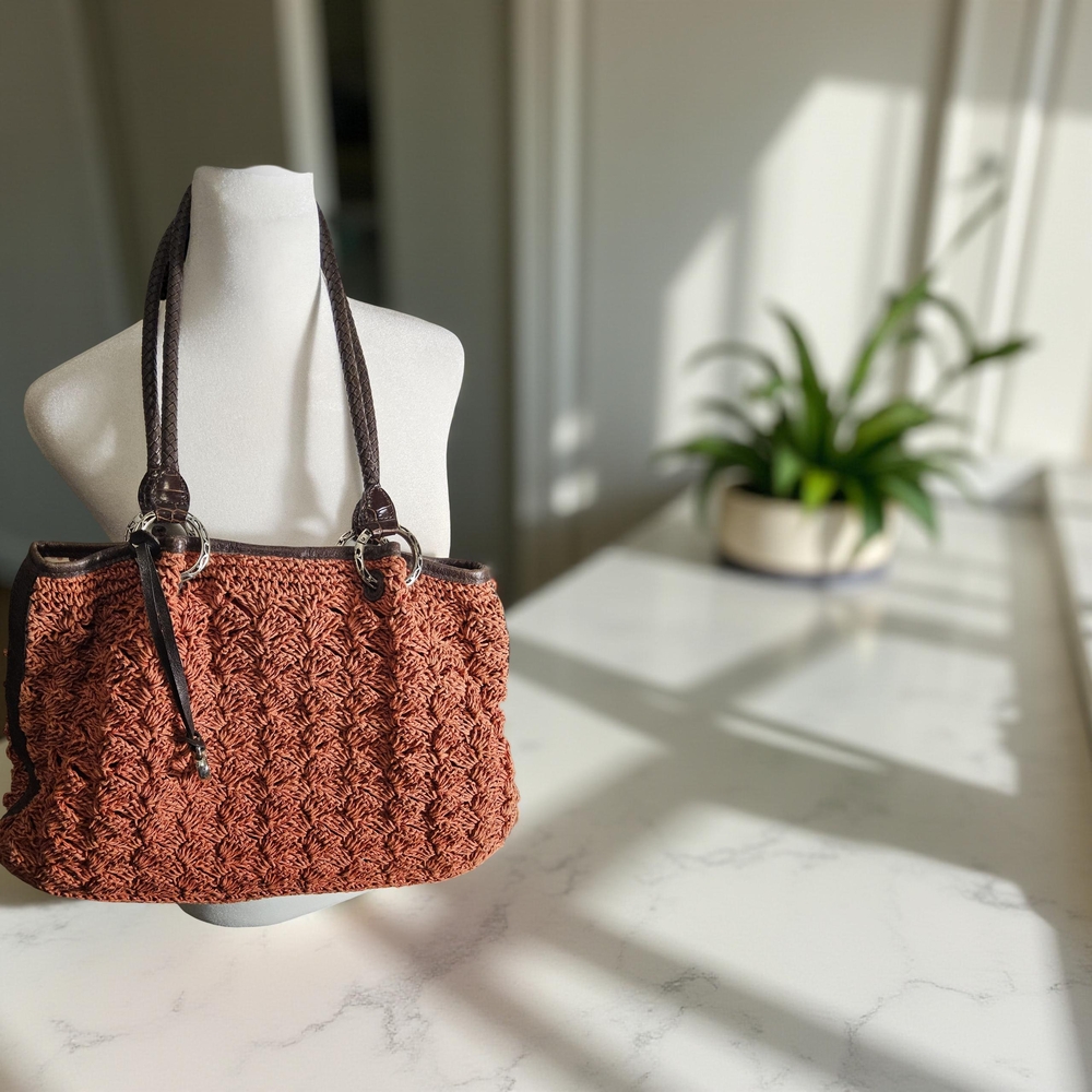 Preloved Brighton Red/brown Shoulder Bag